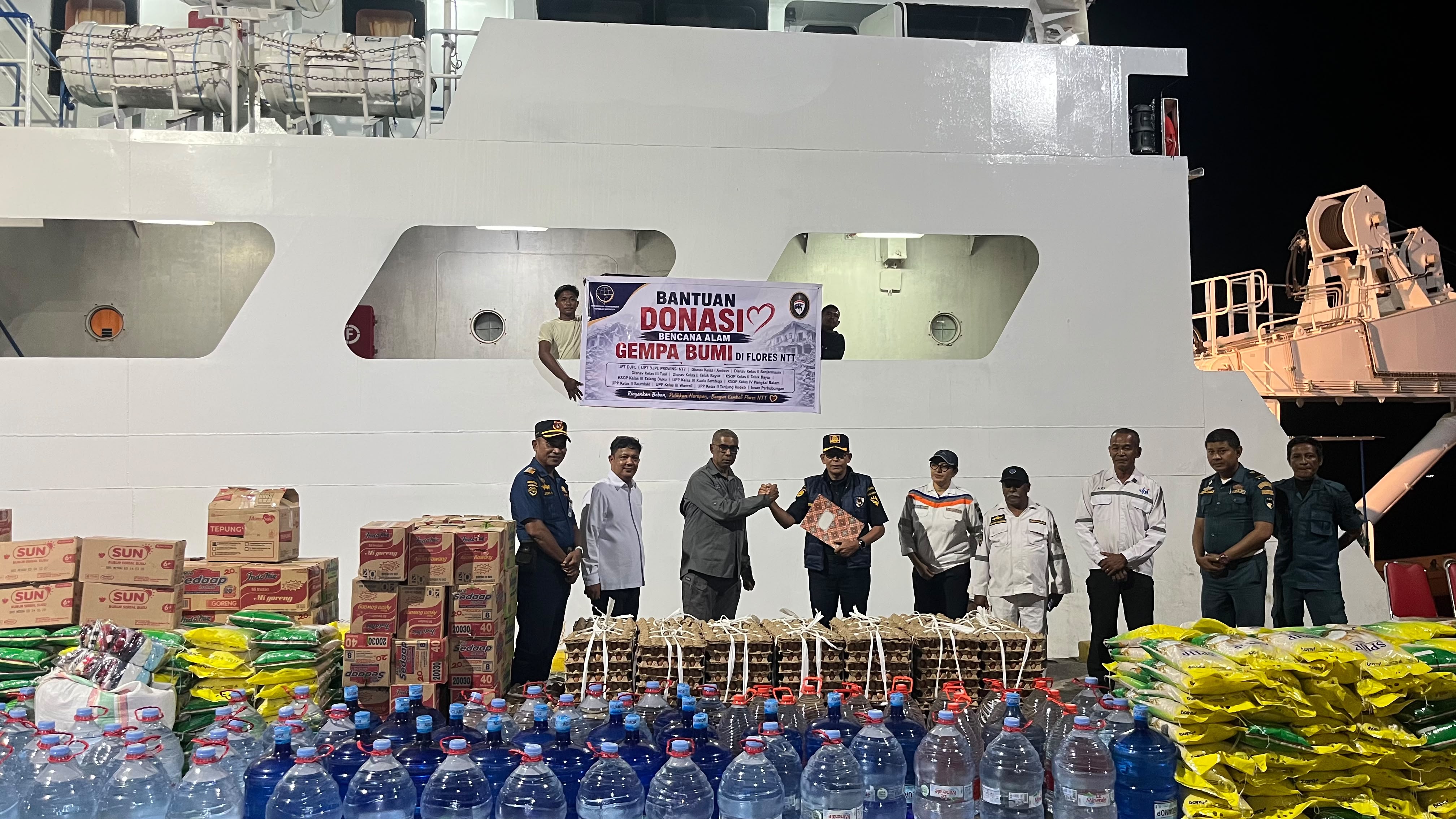 Pascagempa NTT, Kemenhub Optimalkan Transportasi Laut untuk Distribusi Bantuan Kemanusiaan